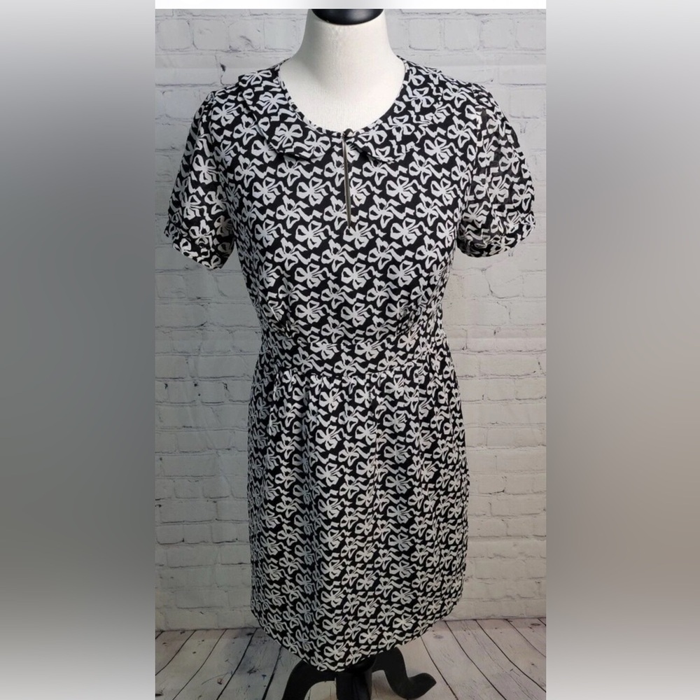 NWT J CREW factory bow dress size 10